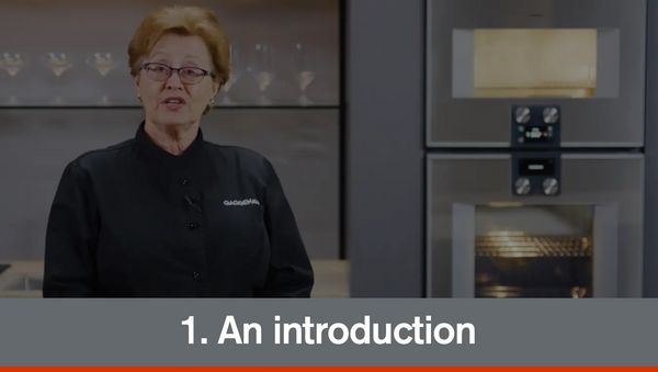 Larissa Taboryski, Gaggenau’s culinary educator introduces the Gaggenau 30” oven 