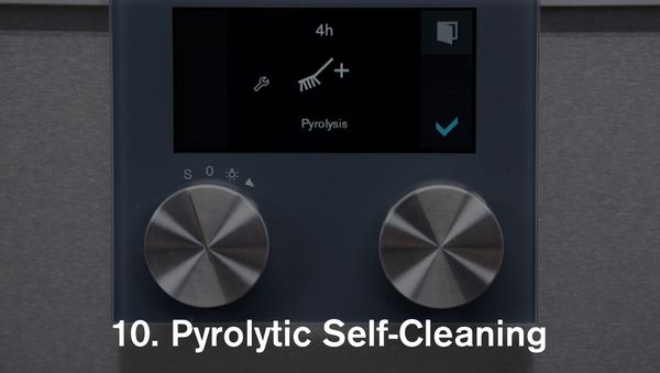 Gaggenau 30” oven pyrolytic self-cleaning 