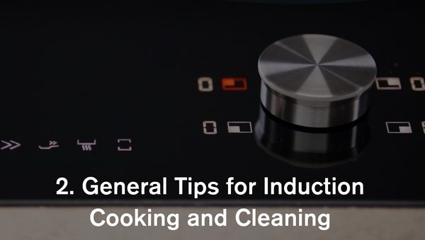 Gaggenau induction 200 series - general tips for induction cooking and cleaning 