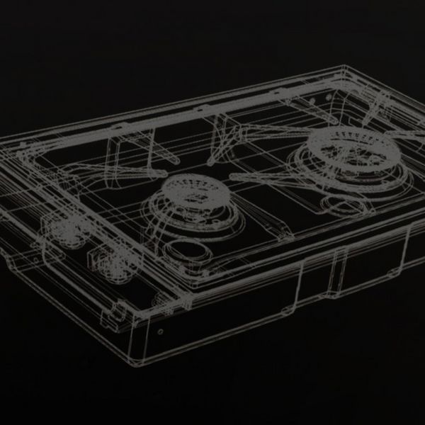 CAD file showing wireframe view of a Gaggenau gas hob