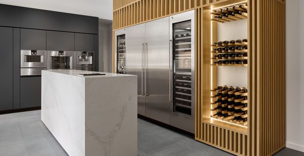 The luxurious Gaggenau flagship showroom in Chicago