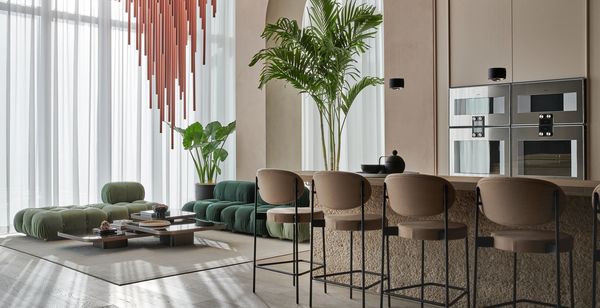 The luxurious Gaggenau flagship showroom in Miami