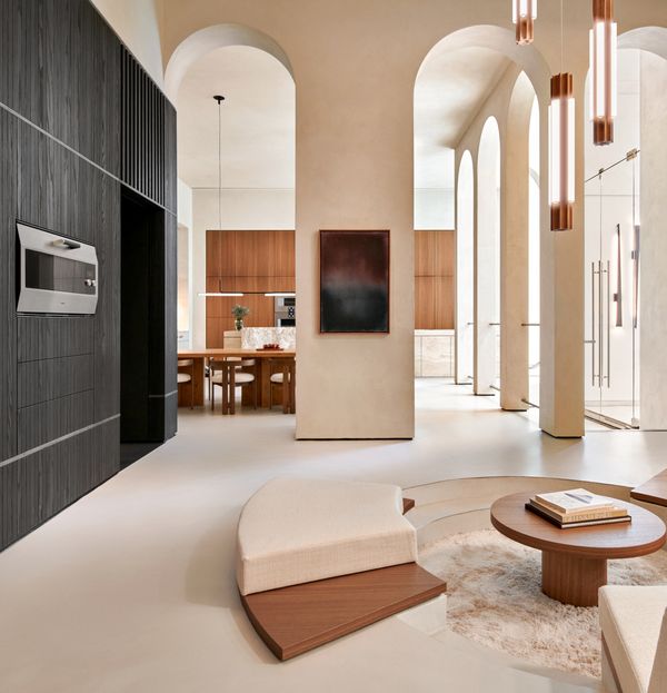 An image of the Gaggenau showroom in Beverly Hills.