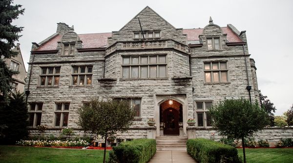 Exterior shot of the Pillsbury Castle.