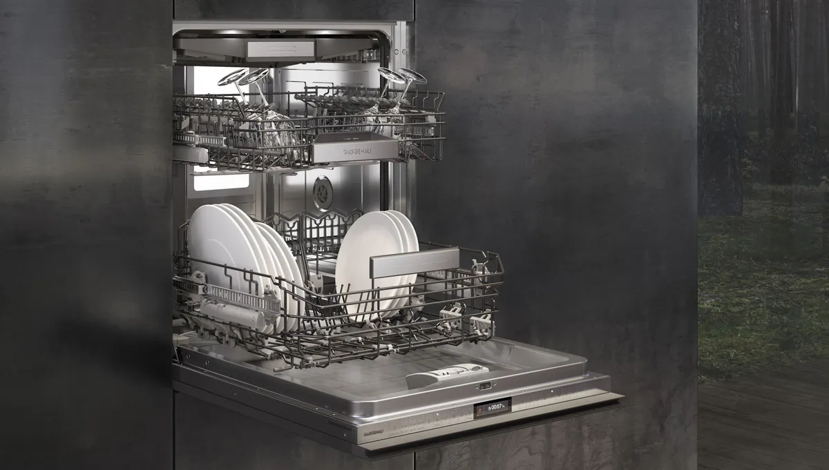 Gaggenau 400 series dishwasher wall integrated