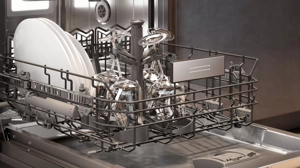 Gaggenau 400 series dishwasher lower basket