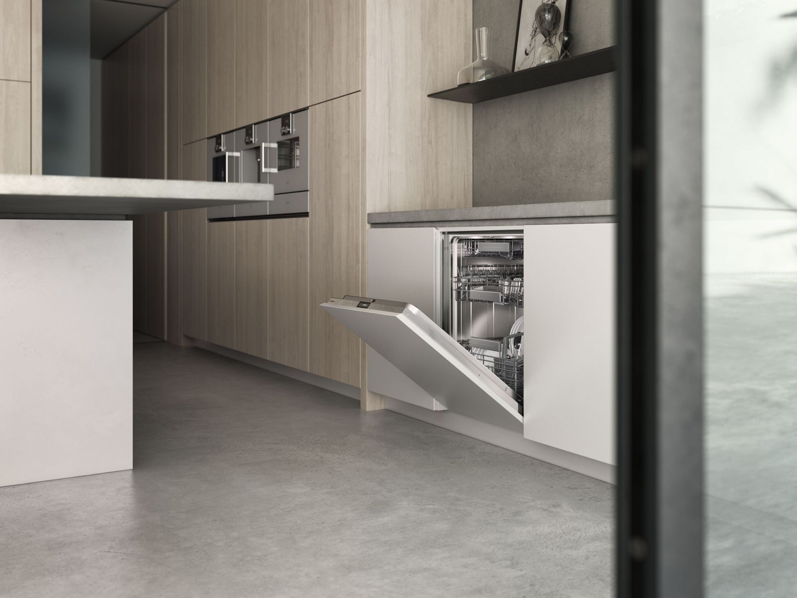 Gaggenau Geschirrspüler Serie 200 — vollintegriert mit flexiblem Drei-Korb-System