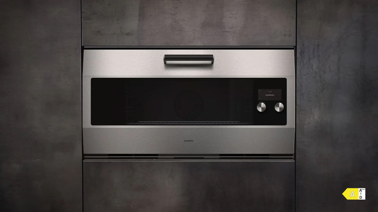 Gaggenau EB 333 Einbaubackofen — Edelstahl-Innenraum mit 13 Beheizungsarten