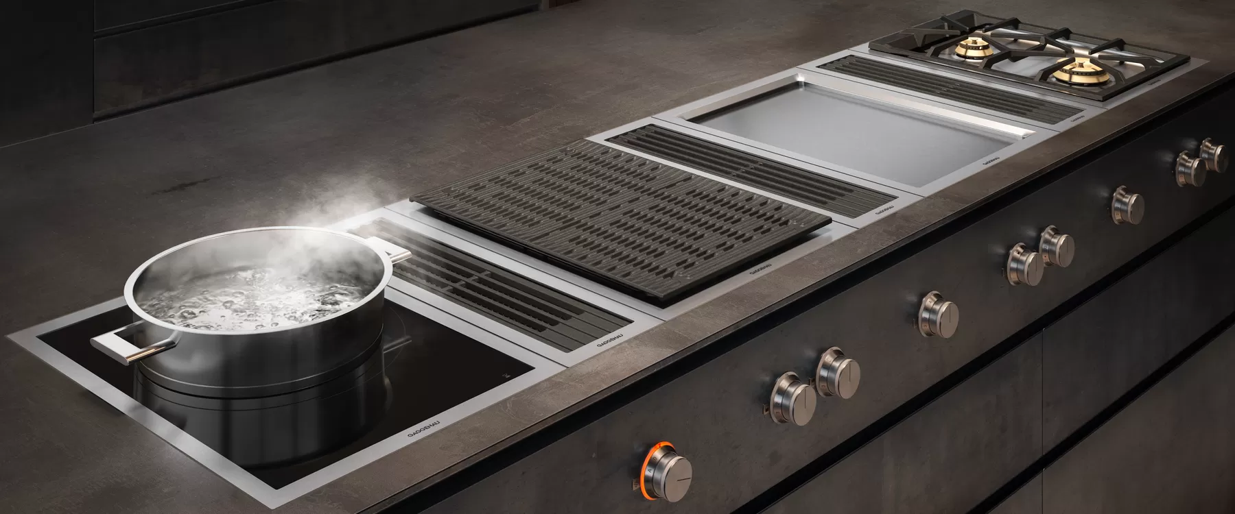 Gaggenau Vario 400 series cooktops