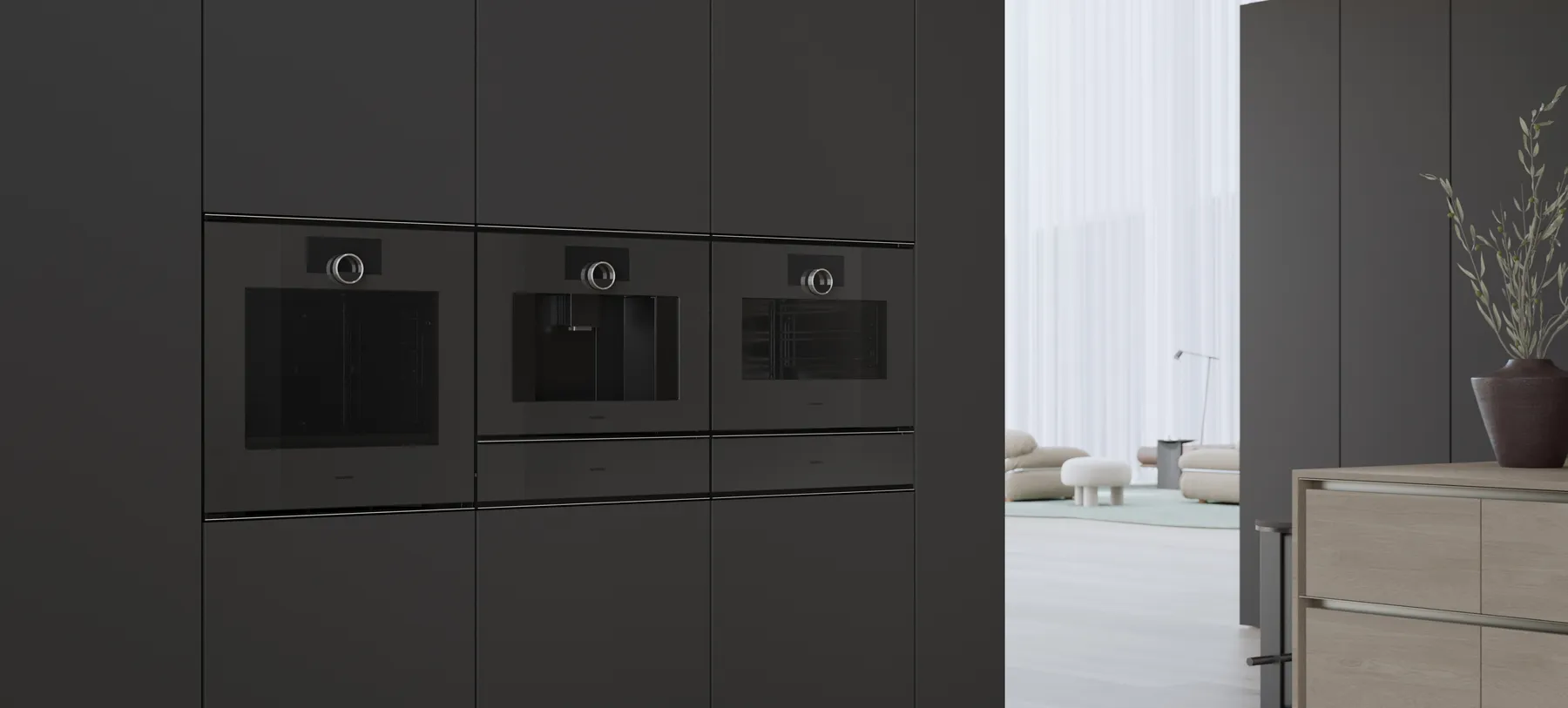 Gaggenau Minimalistic series coffee machine