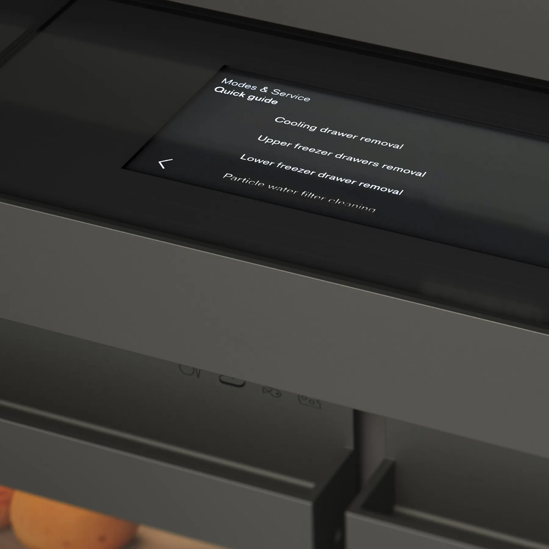 Gaggenau refrigerator temperature programmes