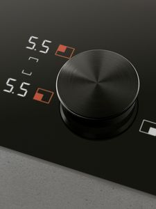 Close-up of a Gaggenau 400 series cooktop control