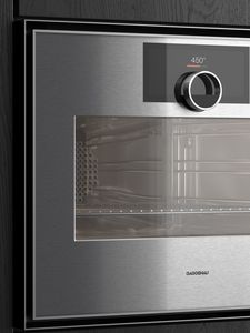 Close-up image of the Gaggenau Expressive series combi-steam oven