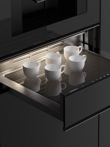Close-up image of the Gaggenau Minimalist series culinary warming drawer