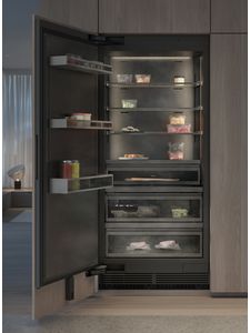 Close-up of a Gaggenau Vario cooling expressive series freezer