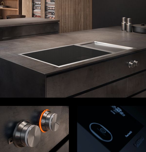 Gaggenau Hob inspired by professional Kitchens Gaggenau