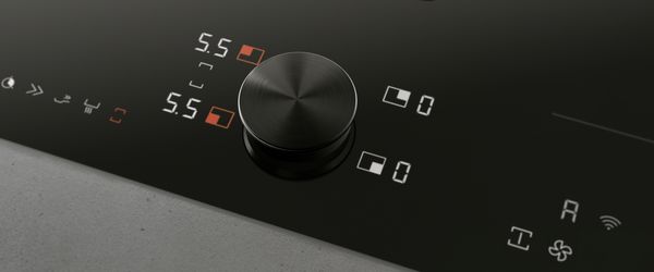 Close up of Gaggenau 200 series controls