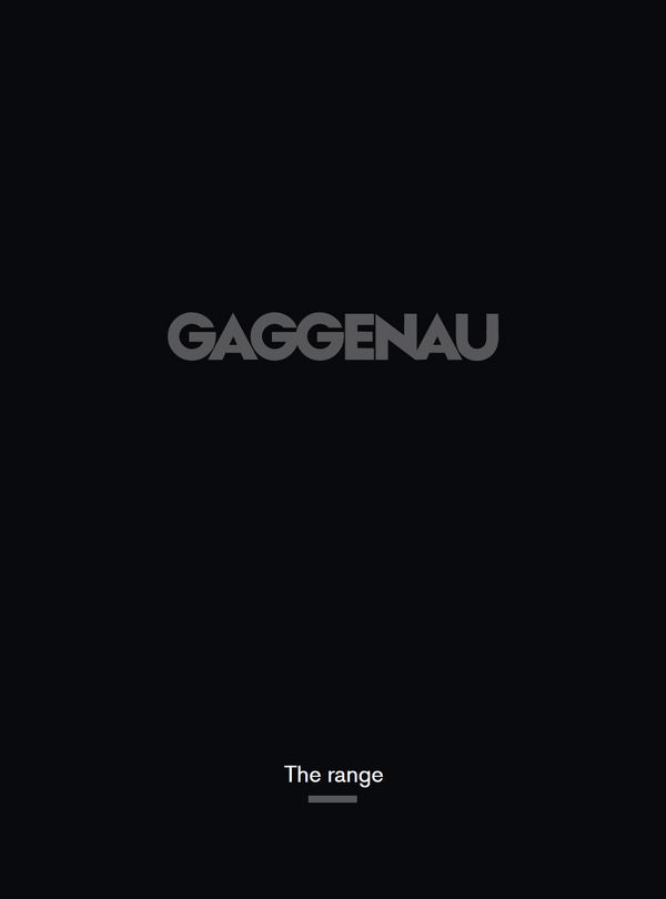 catálogo principal da gaggenau que dispõe de um guia abrangente de todas as nossas categorias de aparelhos, séries e os seus principais atributos
