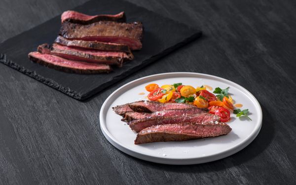 Recipe image for Flank Steak with Sauce Vierge 