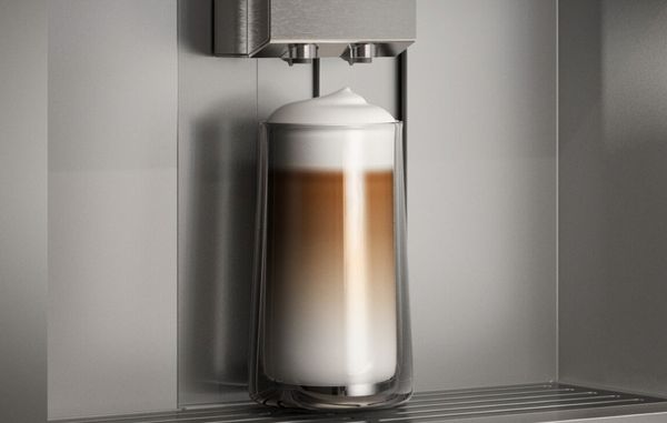 Close-up of a Gaggenau coffee machine