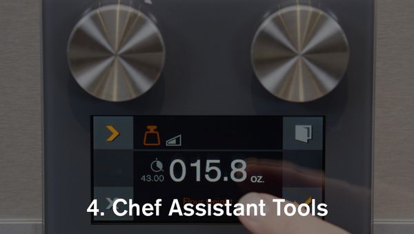 Gaggenau combi-steam oven - chef assistant tools 