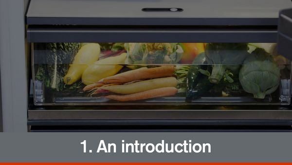 Larissa Taboryski, Gaggenau’s culinary educator introduces the Gaggenau refrigerator / freezer 