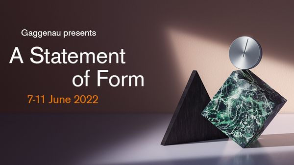 Gaggenau presents A Statement of Form, 7-11 June 2022 