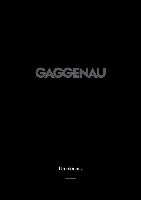 Gaggenau'nun tüm cihaz kategorilerinin, serilerinin ve bunların temel özelliklerinin bulunduğu kapsamlı bir rehber niteliğindeki temel broşürü