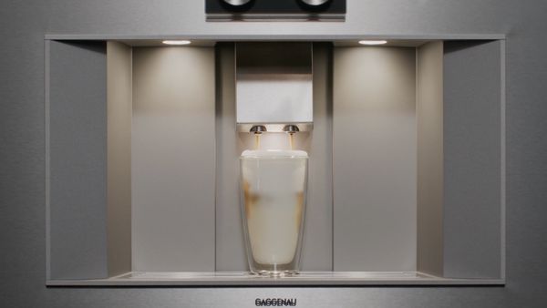 A video thumbnail for the benefits of Gaggenau fully automatic espresso machines 