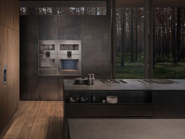 Gaggenau 400 series appliances in a modern luxury kitchen 