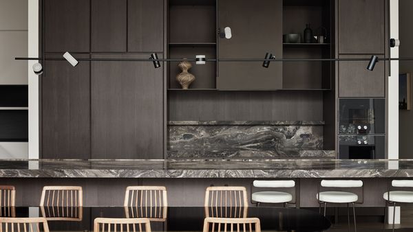  Interior view of St Huberts, a contemporary redesign of a Victorian mansion in St Kilda featuring Gaggenau ovens