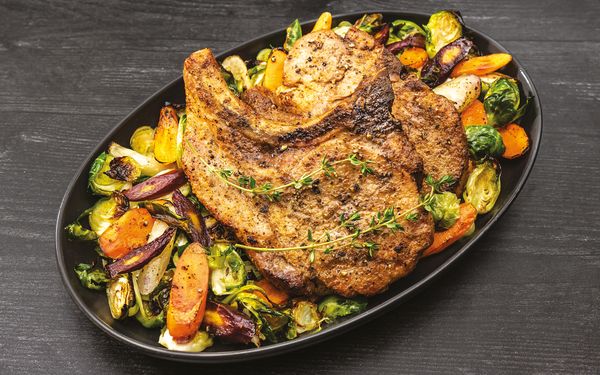 Recipe image for Herb Crusted Pork Chops