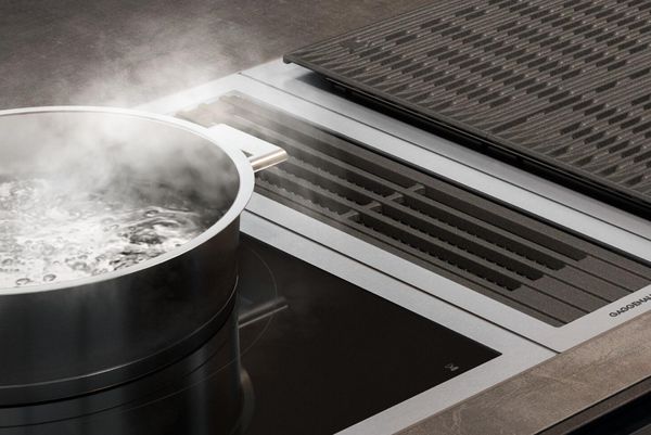 Gaggenau 400 series downdraft ventilation