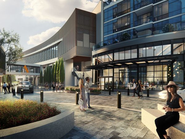 Exterior view of Avenue Bellevue’s West entry