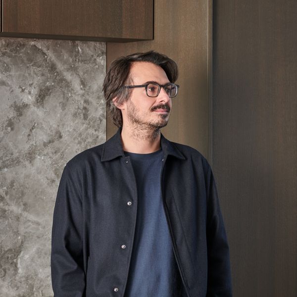 Portrait of Piotr Szpryngwald, chief designer of the Gaggenau Essential Induction cooktop