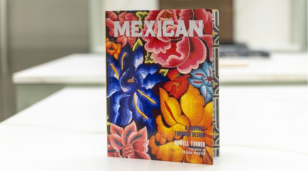The gorgeous cover of Mexican: A Journey through Design, by Newell Turner.