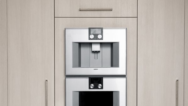 Gaggenau 400 Series Coffee Machine. Photography by Adahlia Cole and Colin Peck. 
