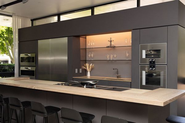 Gaggenau appliances in the Irvine flagship showroom