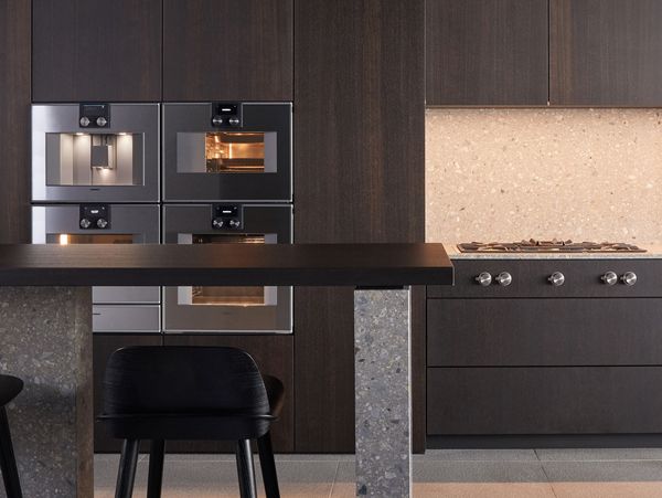 Gaggenau appliances in the New York Flagship showroom