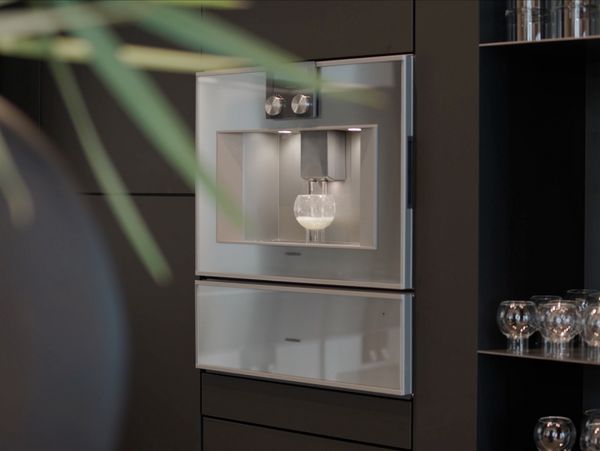 The Gaggenau Espresso System in situ