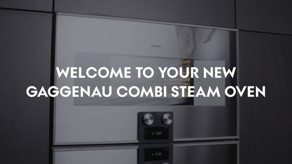 Image of a Gaggenau 400 series combi-steam oven