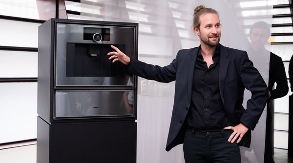The Fully Automatic Coffee Machine on display.
