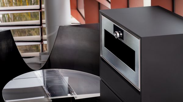 The combi-microwave on display.