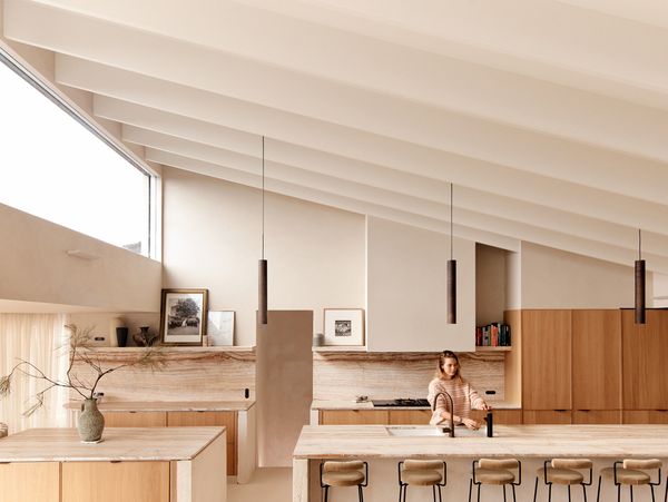 Image of Phoebe in the spacious kitchen
