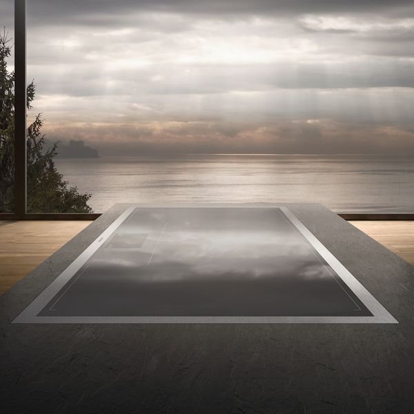 Marketing image of the Gaggenau full surface induction cooktop