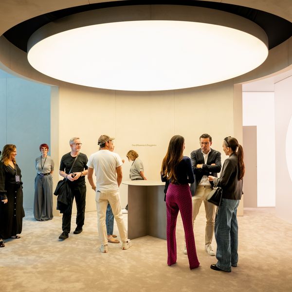 Visitors drawn into the Expressive dialogue exhibition at Design Miami 2025