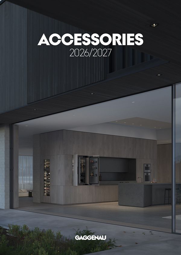 Gaggenau - The accessories catalogue 