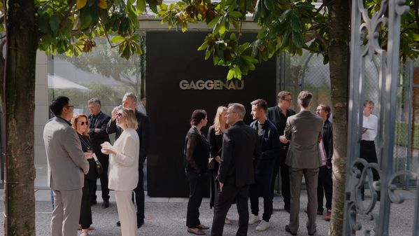 Vue sur le jardin de la Villa Necchi Campiglio