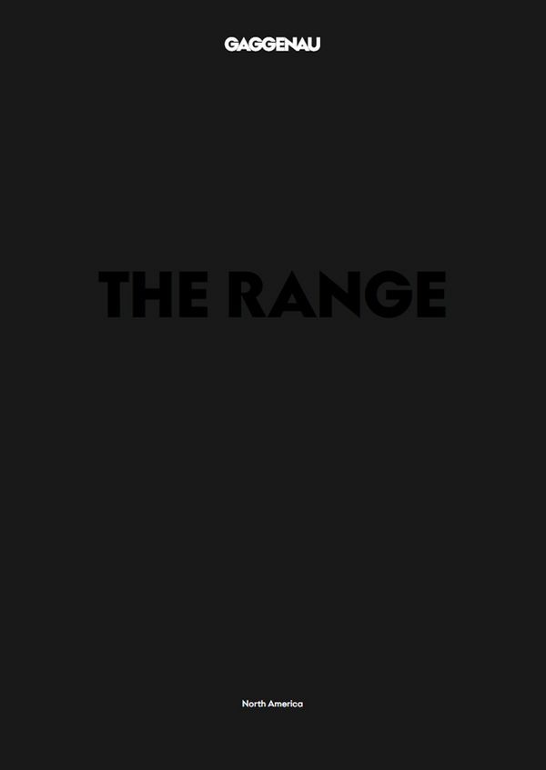 Gaggenau - The range products brochure 