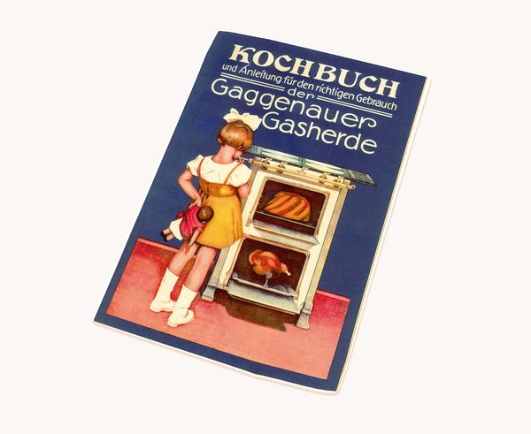 År 1931 madlavning med gas